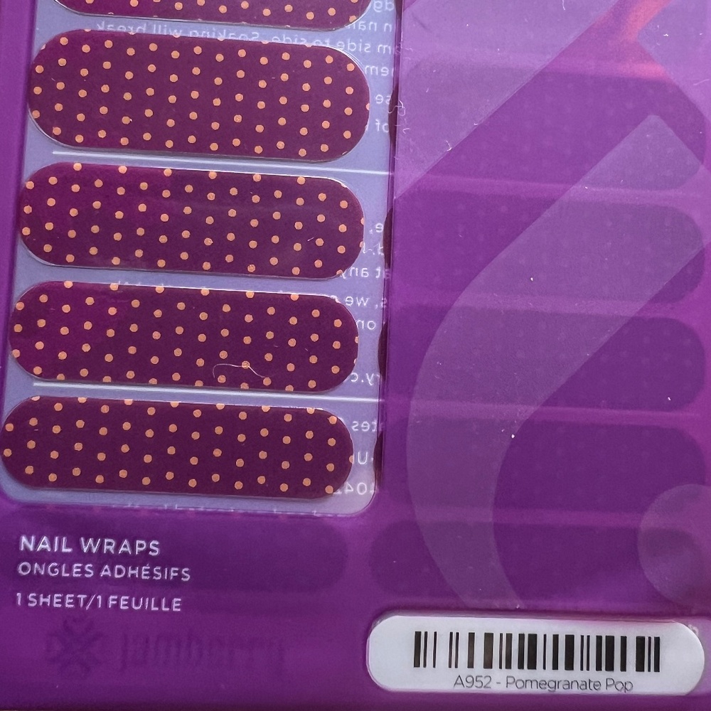 Jamberry Pomegranate Pop - NWT